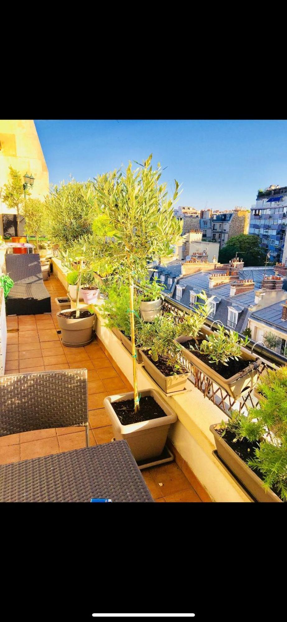 Ferienwohnung Eiffel Tower Terrass Paris Exterior foto